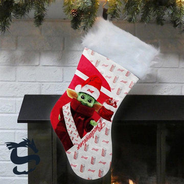 Yoda Budweiser Christmas Stockings - Santa Joker